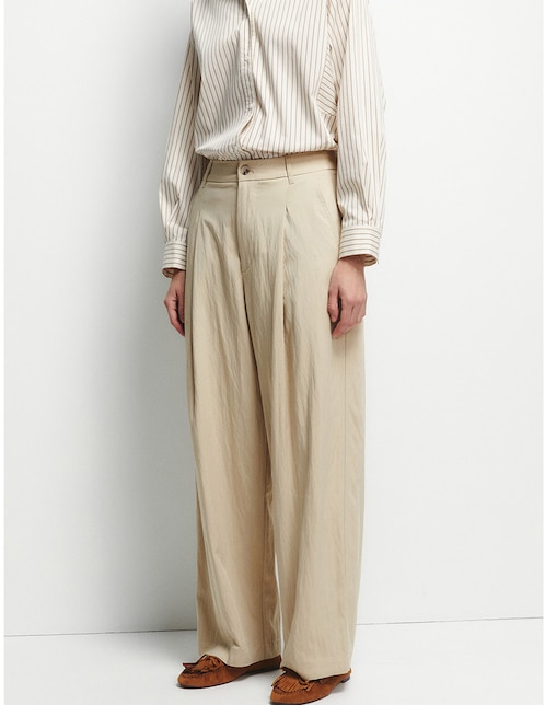 Pantalón chino Sfera amplio para mujer