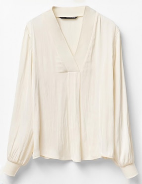 Blusa Sfera manga larga para mujer