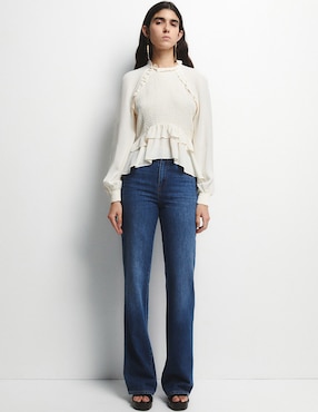 Camisa Sfera manga larga para mujer