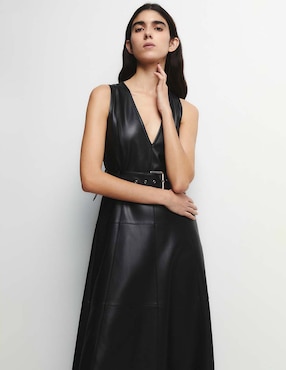 Vestido midi casual Sfera para mujer