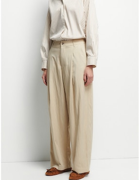 Pantalón chino Sfera amplio para mujer