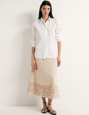 Falda crop Sfera a la cintura