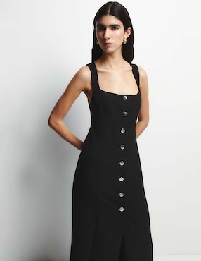 Vestido midi casual Sfera para mujer