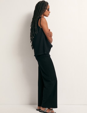Pantalón relaxed Sfera flare para mujer