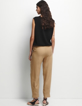 Pantalón capri Sfera slim para mujer