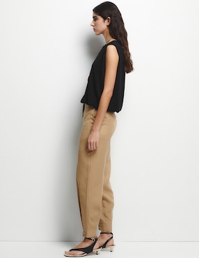 Pantalón capri Sfera slim para mujer