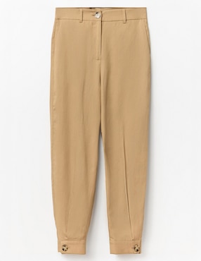 Pantalón capri Sfera slim para mujer