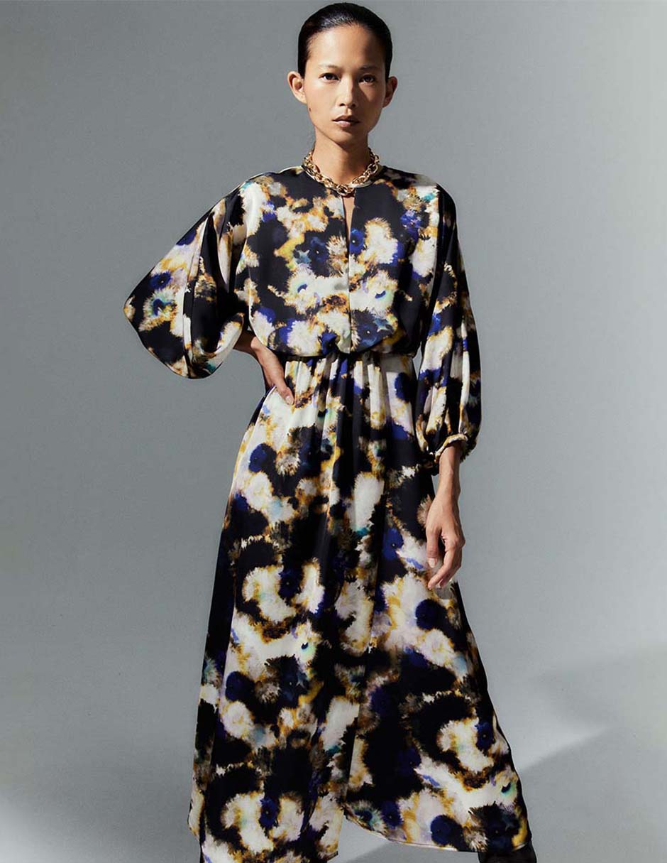 Vestido midi casual para mujer 2
