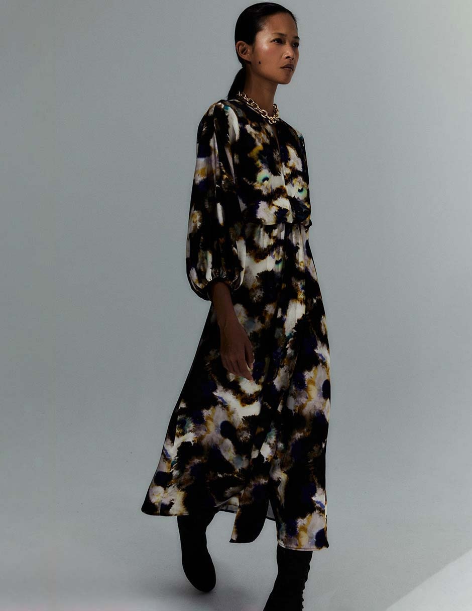 Vestido midi casual para mujer 4