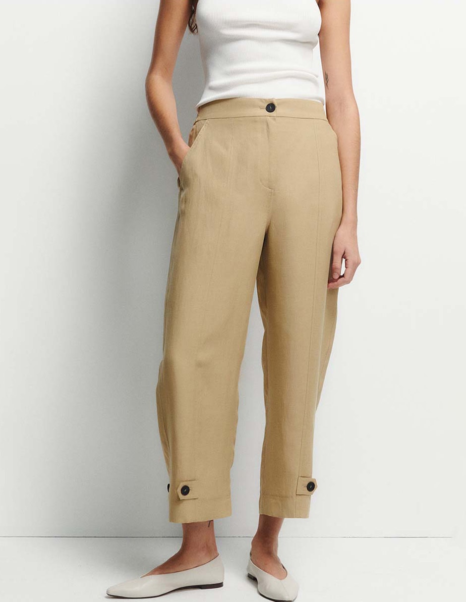 Pantalón straight para mujer