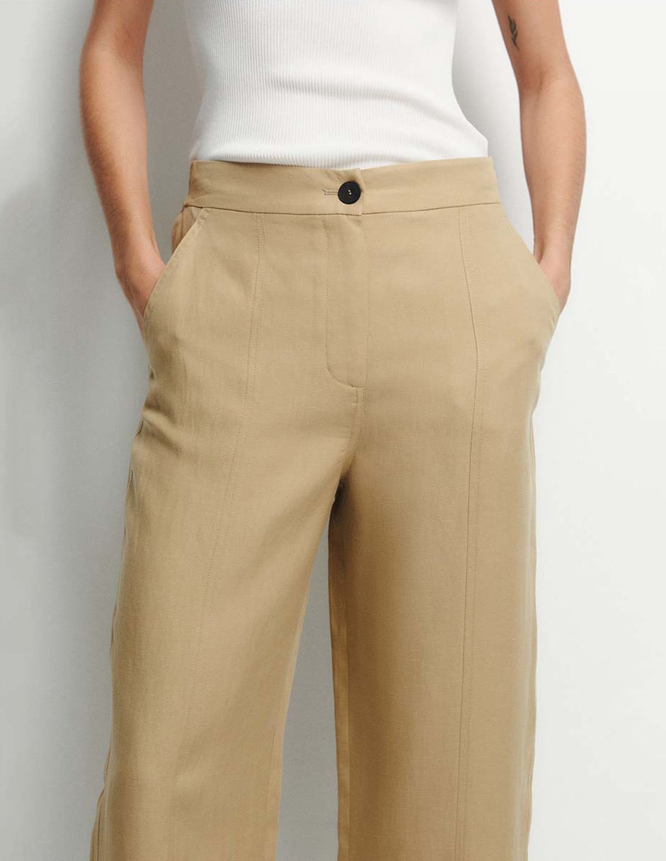 Pantalón straight para mujer 5