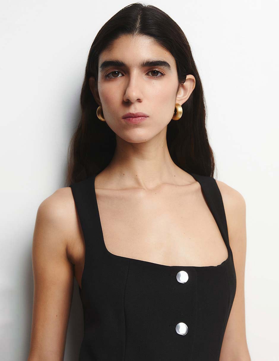 Vestido midi casual para mujer 4