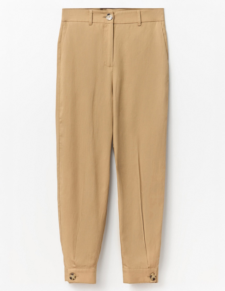 Pantalón capri slim para mujer 6
